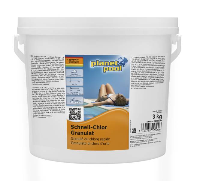 Clor rapid granulat 3 kg